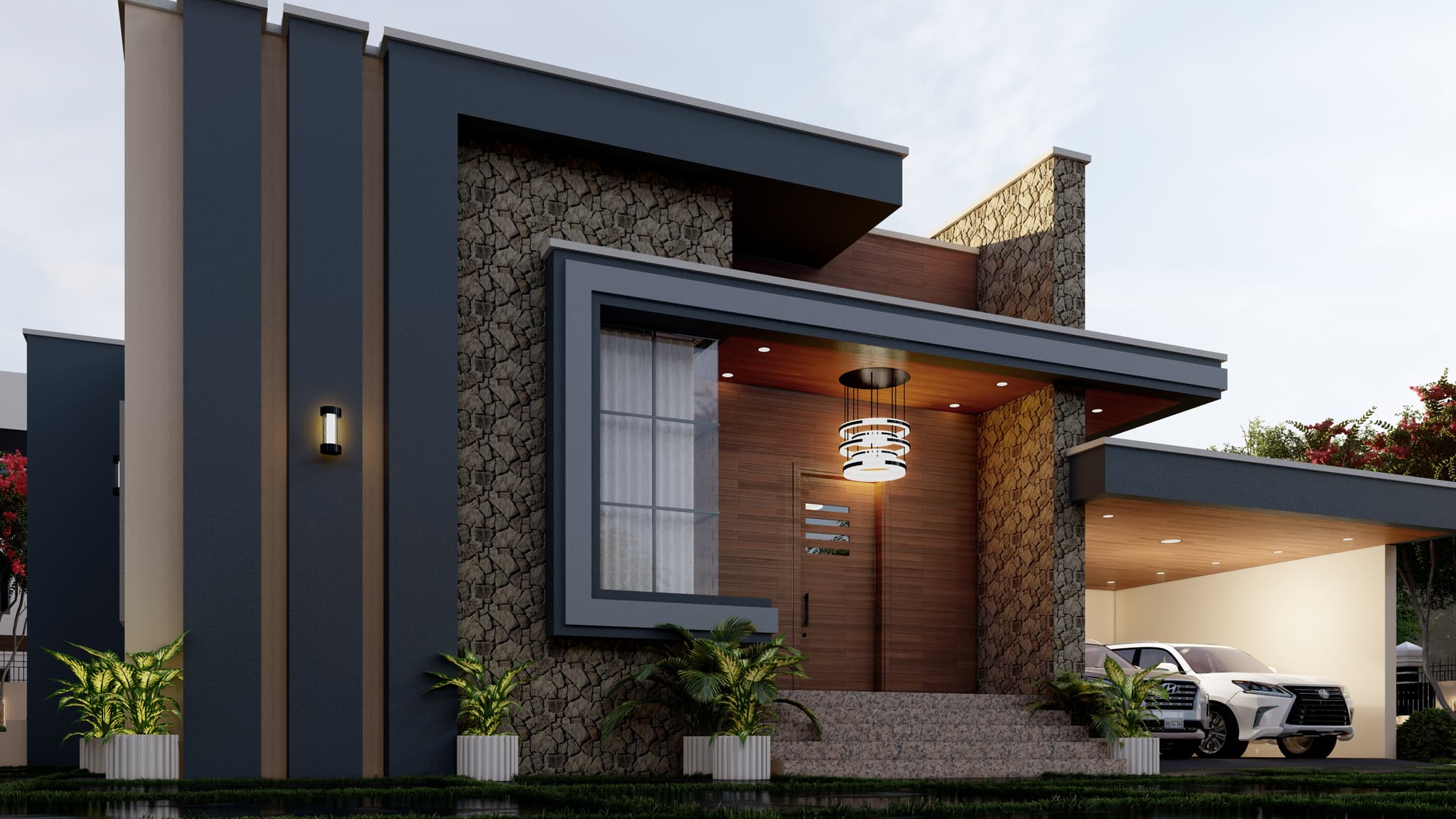 Contemporary 4-Bedroom All-Ensuite Bungalow with Spacious Lounge & Garage-4