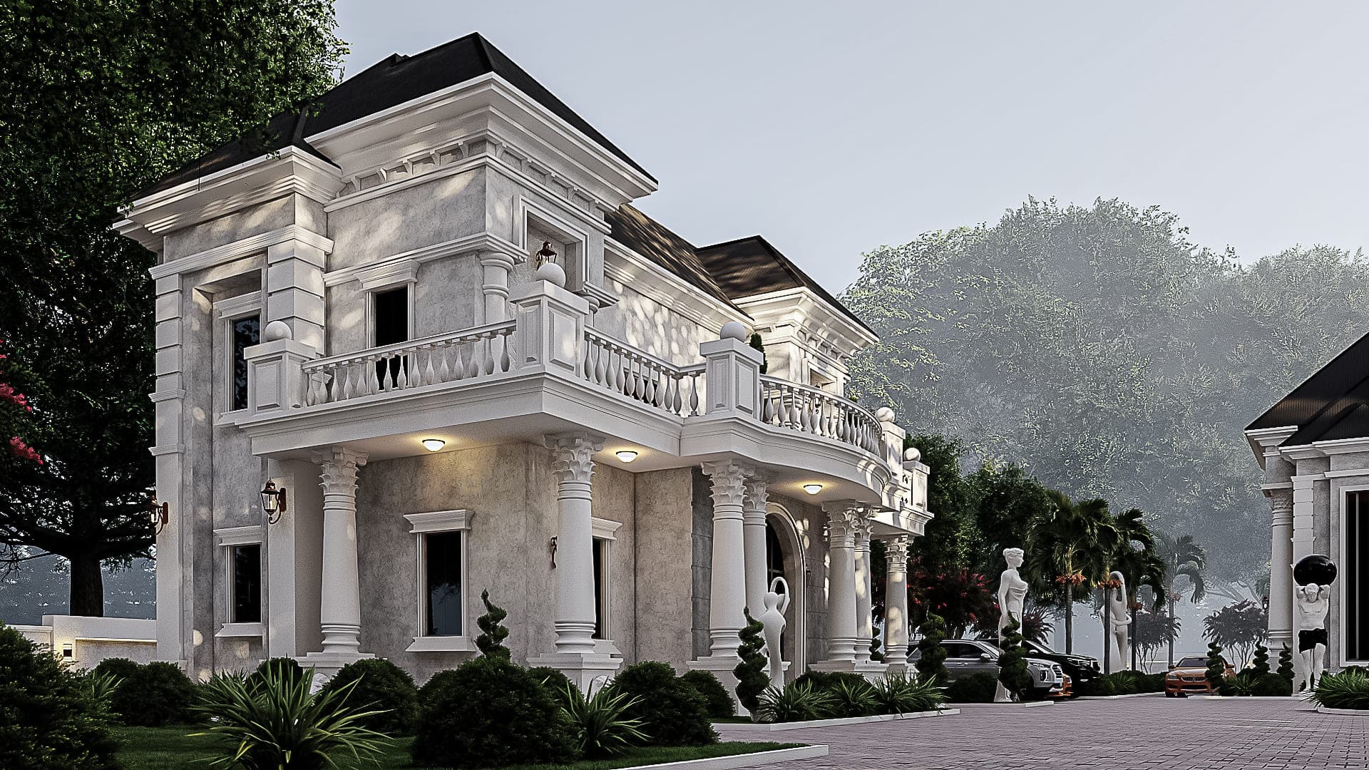 Elegant 4-Bedroom Duplex with Expansive Gallery and Wine Cellar-5