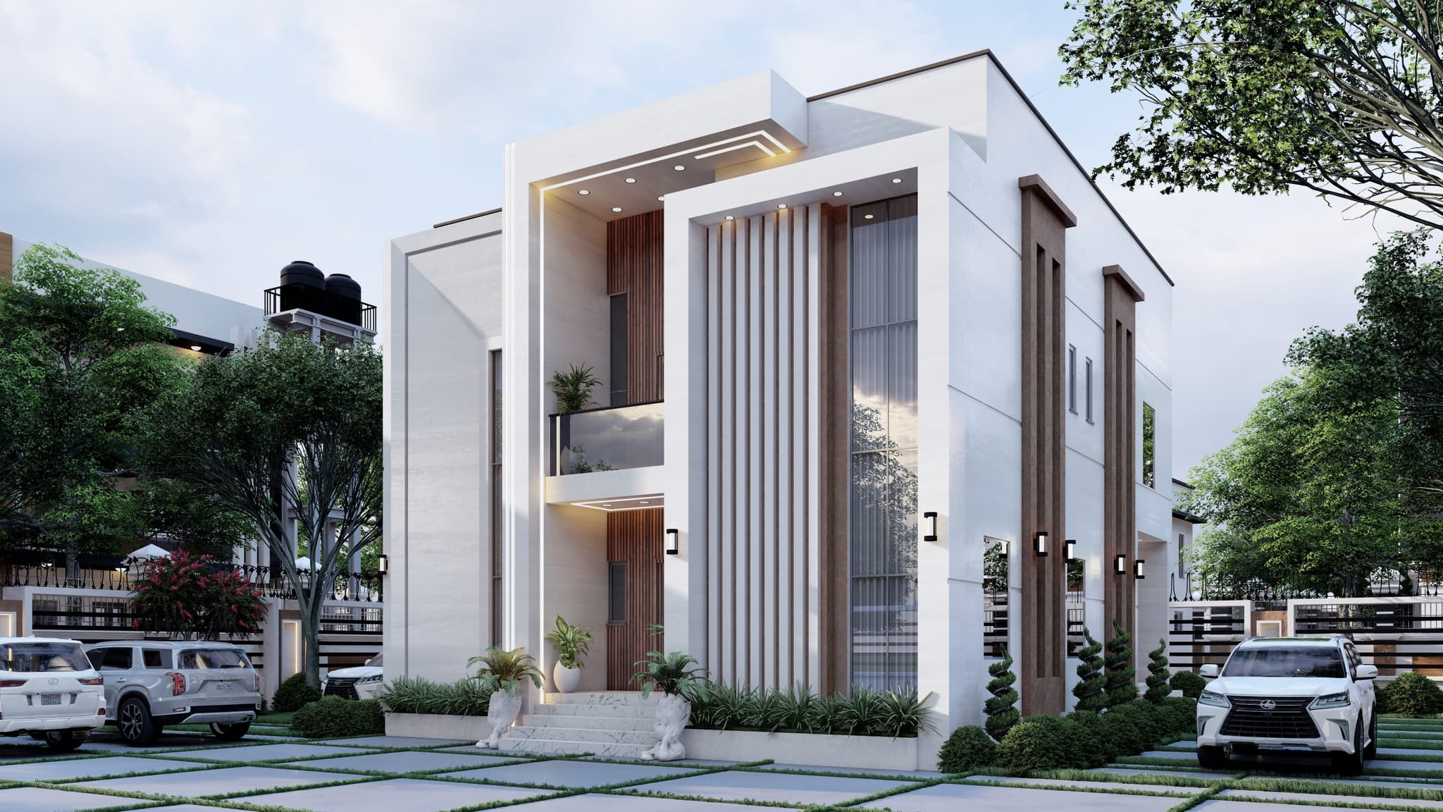 Grand 8-Bedroom Luxury Duplex with Dual-Level Living, Family Lounge & Multiple Ensuite Suites-2