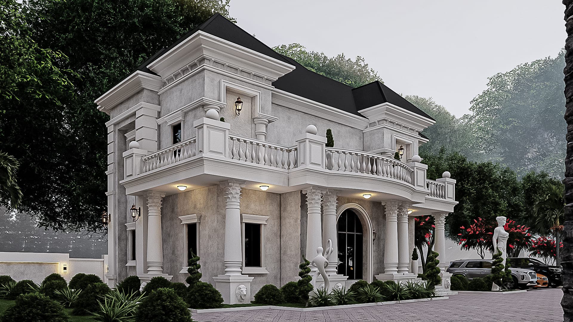 Elegant 4-Bedroom Duplex with Expansive Gallery and Wine Cellar-3