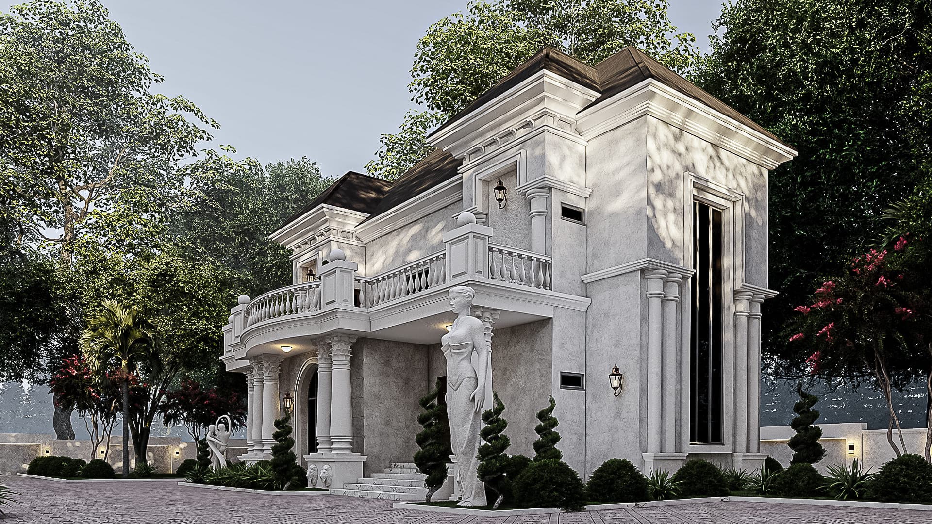 Elegant 4-Bedroom Duplex with Expansive Gallery and Wine Cellar-2